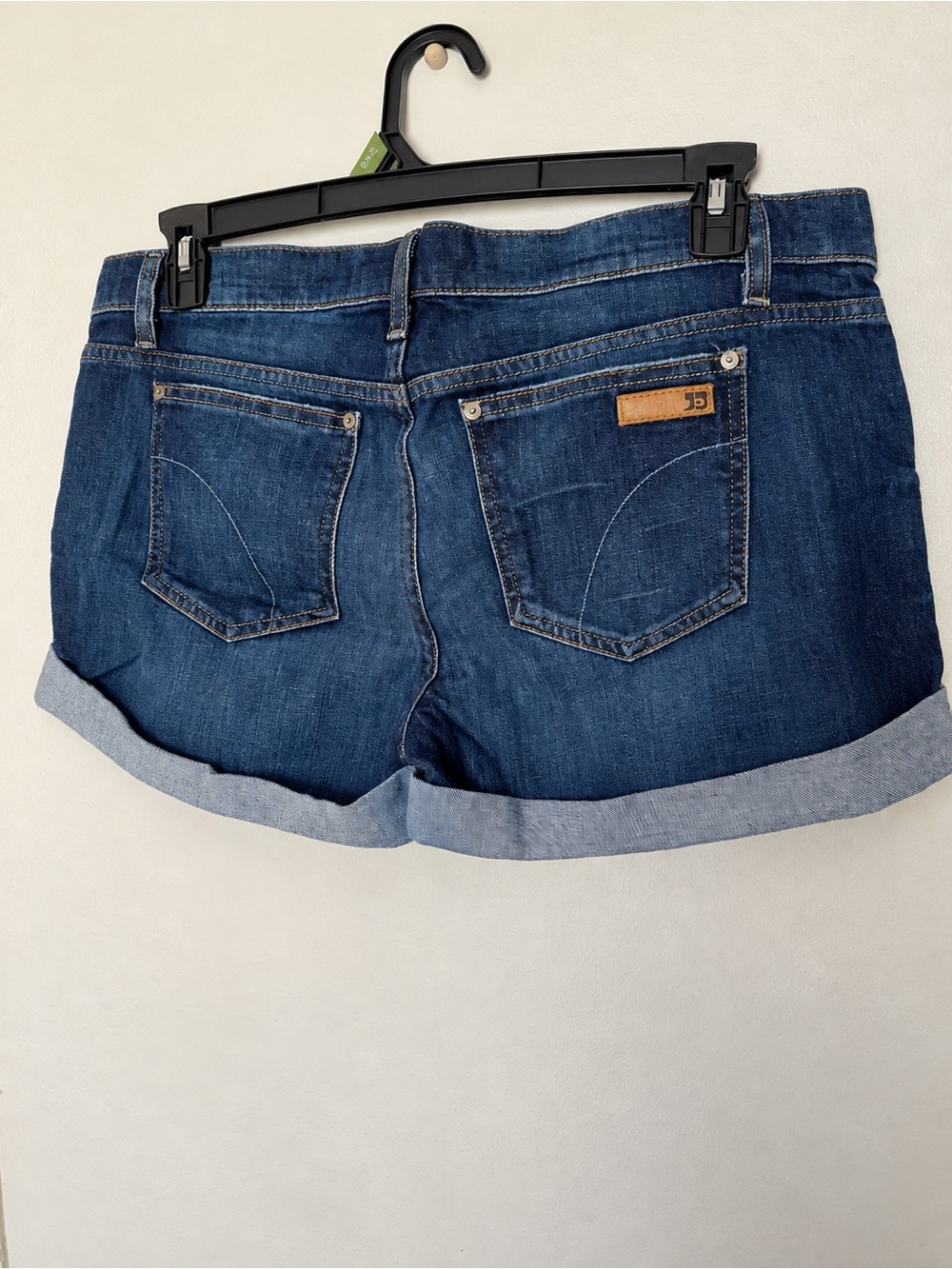 Joe’s Jeans Women’s “Sammy” Stitched, Cuffed Denim Vintage Inspired Shorts - Picture 2 of 9